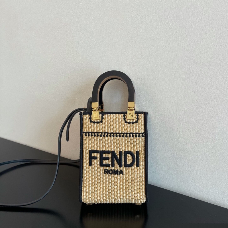 F**di top handle bags